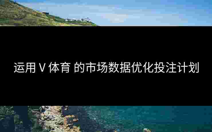 运用 V 体育 的市场数据优化投注计划